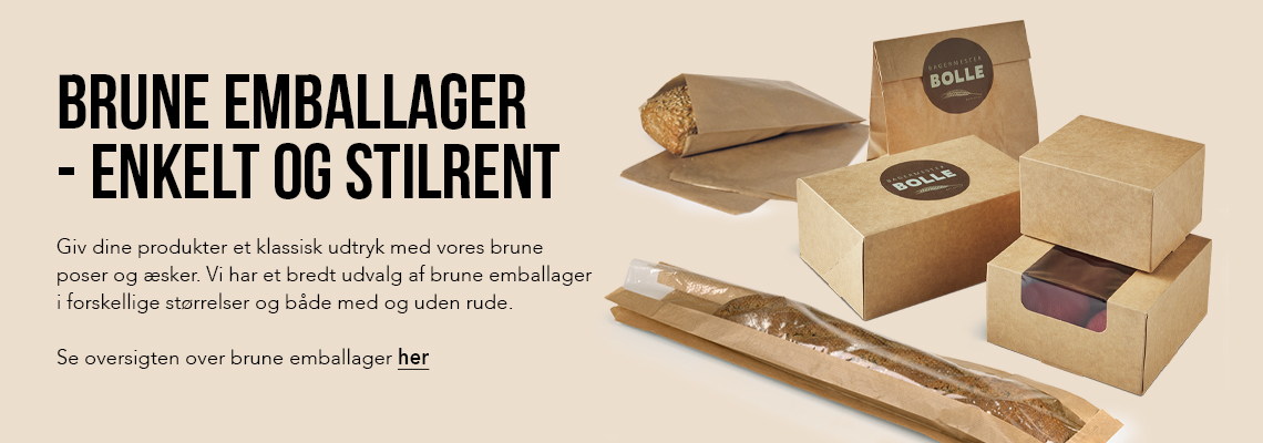 Brune emballager